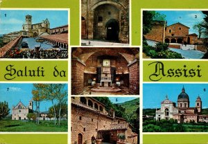 Italy Saluti da Assisi Multi VIew