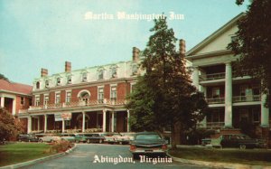 Vintage Postcard Martha Washington Inn Residence Building Abingdon Virginia VA