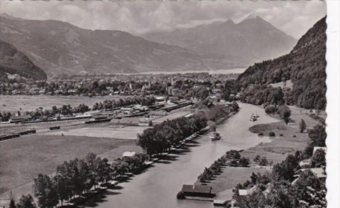 Switzerland Interlaken mit Niesen 1957 Photo
