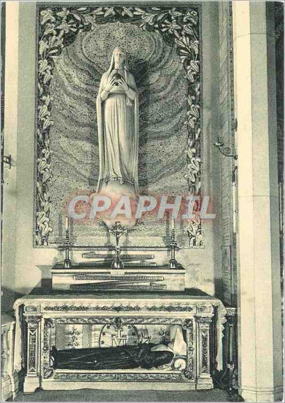 Modern Postcard Chapel of the Miraculous Medal Shrine of the Virgin of St. Ca...