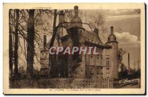 Old Postcard Flers Le Chateau 15 and 16th