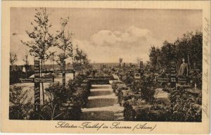 CPA Sissonne Soldaten-Friedhof FRANCE (1051980)