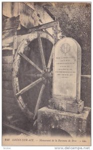 Monument De La Baronne De Broc, Gresy-Sur-Aix (Savoie), France, 1900-1910s