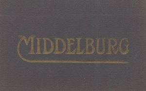 Middelburg Holland Military Hospital Market Old Postcard Book