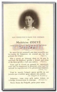 holy picture madeleine Odeye