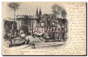 Old Postcard Chartres La Porte Guillaume