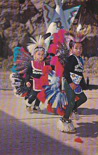 Little Cherokee Indian Dancers Cherokee Indian Reservation North Carolina