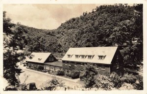 Topoco North Carolina~TOPOCO LODGE-ELEVATED VIEW REAL PHOTO POSTCARD