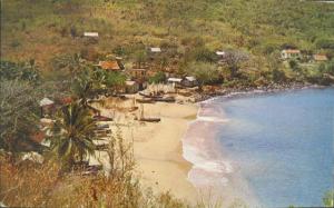 Martinique Anse Dufour Beach Postcard