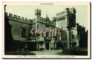 Chateau Puy de Dome- Issoire- of Grangefort-facade Post Card Is Old