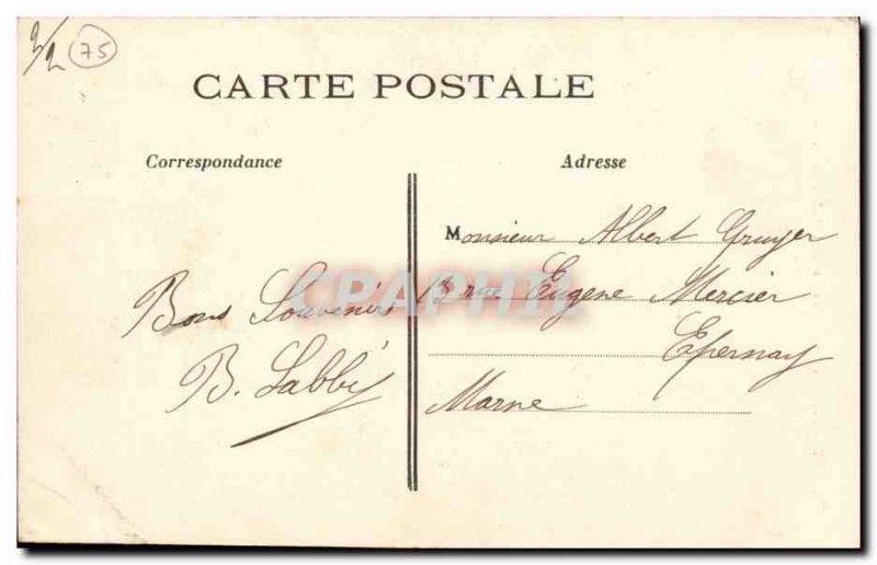 Paris - 4 - Tour Saint Jacques - Old Postcard