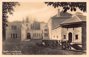 Luxembourg Radio Studio Villa Louvigny RPPC vintage postcard B908