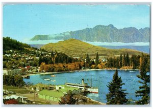 1969 Lake Wakatipu Festival Day New Zealand NZ Vintage Posted Postcard
