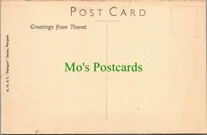 Kent Postcard - Sands and Harbour, Broadstairs   RS28828