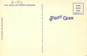 VT - Brattleboro. Main Street Looking North