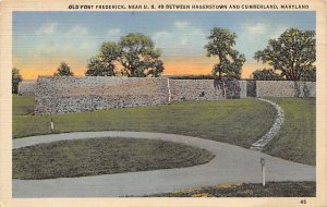 Old Fort Frederick between Hagerstown and Cumberland - Hagerstown, Maryland MD