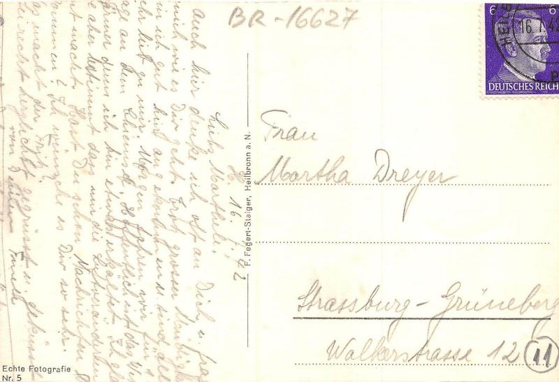 BR16627 Heilbronn a N markplatz u Kihanskirche  germany