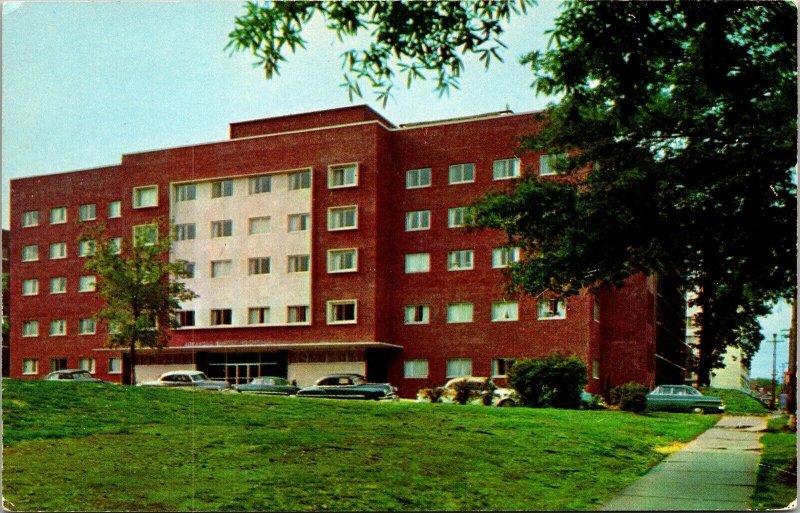 Arkansas Baptist Hospital Little Rock AR Old Car VTG Postcard UNP Unused 