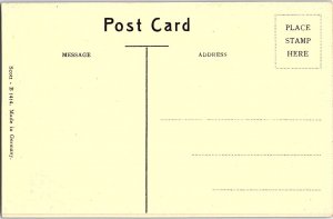 Postcard PARK SCENE Florence Massachusetts MA AI4234