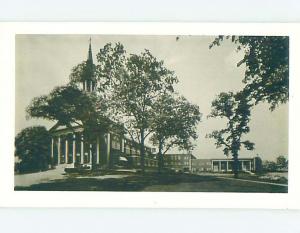 Unused Pre-1980 CHURCH SCENE Atlanta Georgia GA hs6947