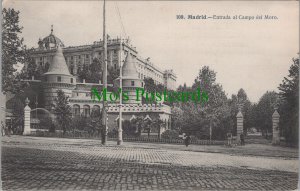 Spain Postcard - Madrid Entrada Al Campo Del Moro   RS33142