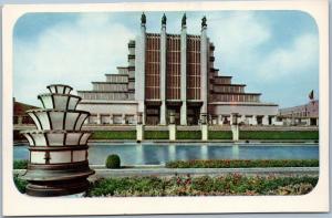 postcard Belgium Brussels - Heysel Exhibition Center