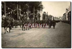 Old Postcard The Paris parades victory July 14, 1919 Champs Elysees