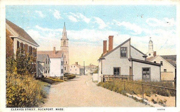 Cleaves Street in Rockport, MA