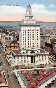 City Hall & Memorial Plaza - Oakland, California CA  