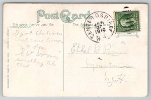 Lynn MA High Rock Tower Massachusetts Postcard D39