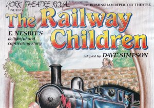 The Railway Children York 1980s Theatre Royal Poster