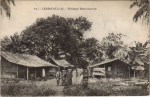 PC LIBREVILLE VILLAGE GABONNAIS GABON (a27939)