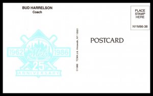 Bud Harrelson,Coach,New York Mets Baseball