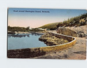 Postcard Road around Harrington Sound, Bermuda, British Overseas Territory