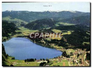 Modern Postcard Titisee im Schwarzwald mit Blick zum Feldberg
