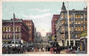 Ninth & Pacific Avenues Cigar Store Sign Tacoma Washington 1906 postcard