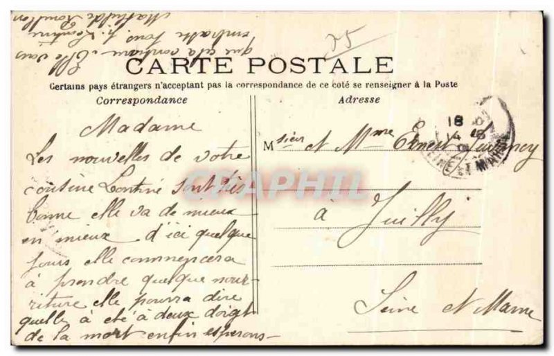 Old Postcard Paris Bois de Boulogne Bois A winter shelter Under the Snow