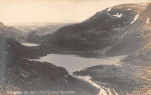 Norway Remunga Selvtuftvand Kjosefos Real Photo Antique Postcard J79099