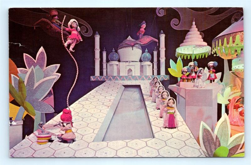 Postcard CA Anaheim Disneyland Fantasyland India It's a Small World 35942 A38