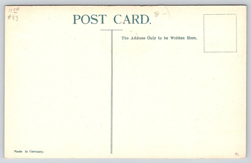 Ottmar Zieher Stamp Postcard~British Gibraltar~Stamps Array~Crest~Crown-Lion~#83