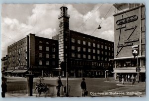 Germany Postcard Oberhausen-Sterkrade City Center c1910 Antique RPPC Photo