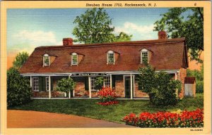 Steuben Home 1752, Hackensack, New Jersey Postcard KA2