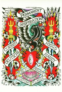 5 Tattoo Postcards