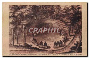 Old Postcard Religious of Port Royal des Champs S and O by the Conference in ...