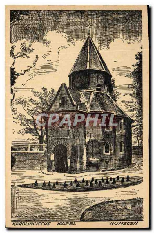 Postcard Modern Karolingische Kapel Numegen