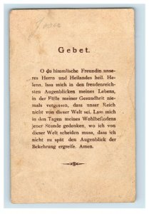 1880s-90s Religious Gebet German St. Helena P222