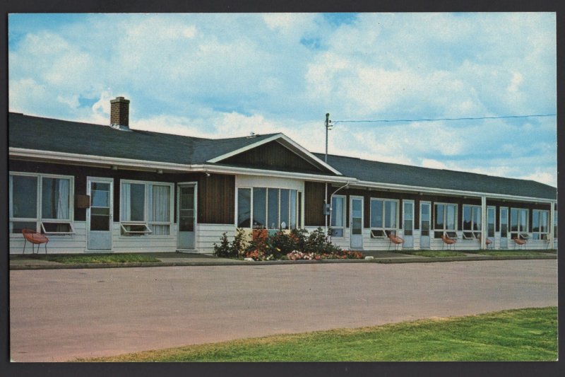 PEI Prince Edward Island CENTRAL BEDEQUE Mid Isle Motel & Coffee Shop ~ Chrome