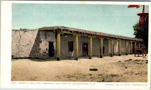 Postcard HOUSE SCENE Albuquerque New Mexico NM AM1584