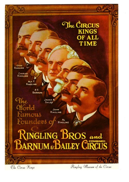 Circus Kings, The Ringling Bros and Barnum and Bailey, Sarasota, Florida