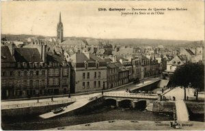 CPA Quimper- Jonction du Steir et de l'Odet FRANCE (1026809)